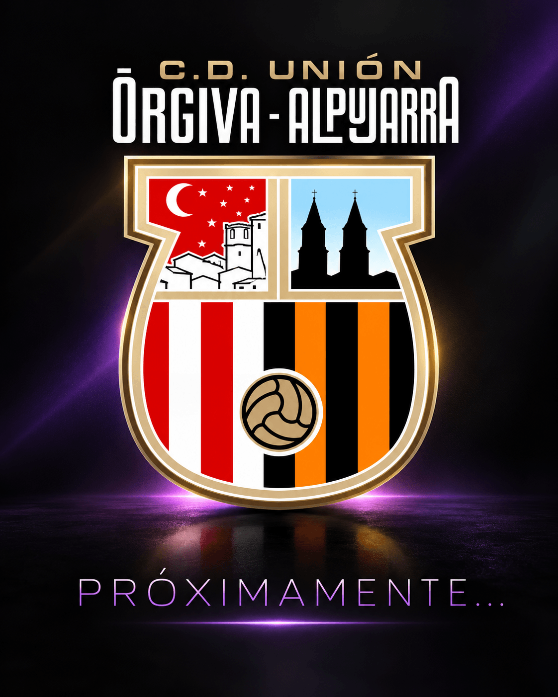 Escudo del C. D. Unión Órgiva-Alpujarra. Próximamente.